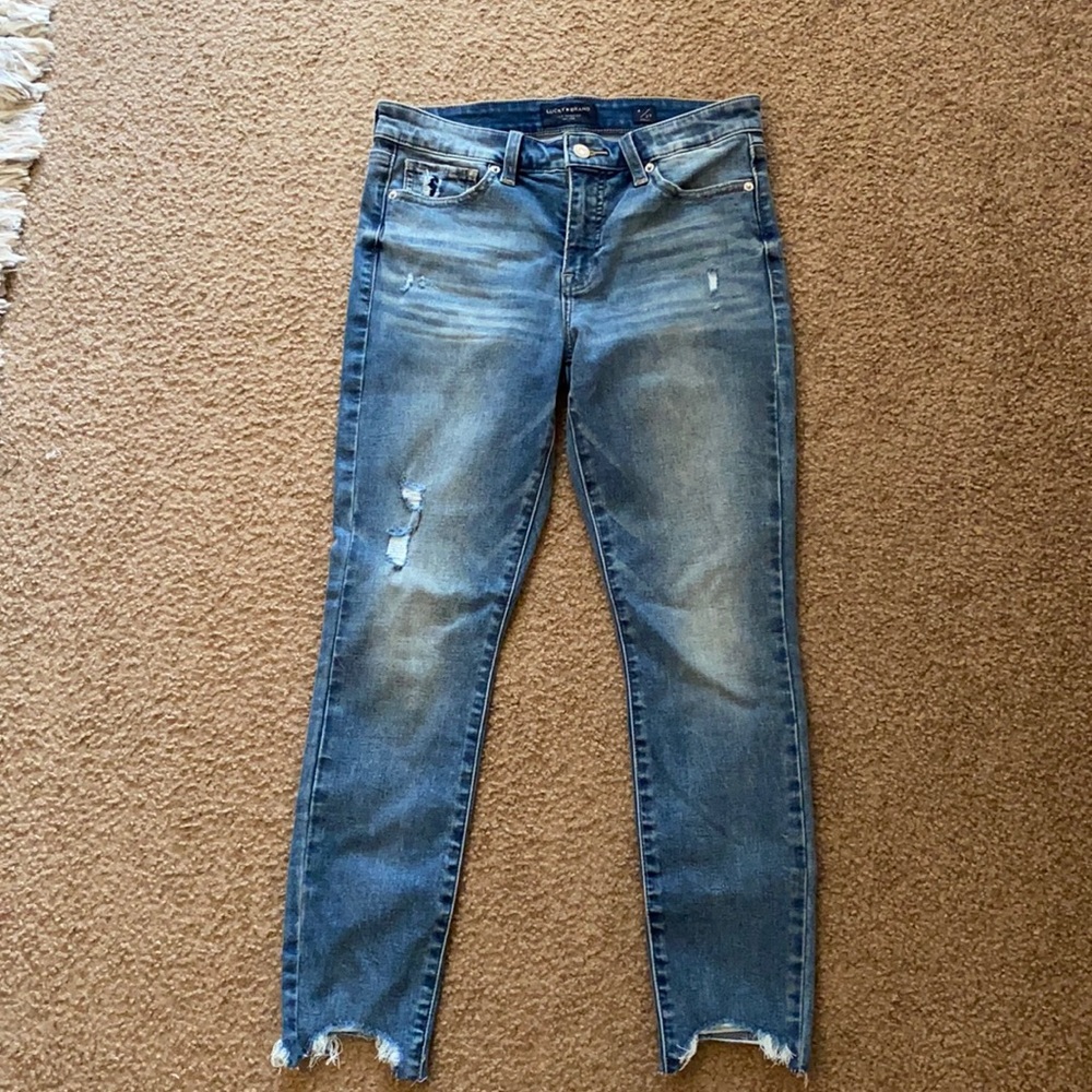 Lucky Brand ankle jeans